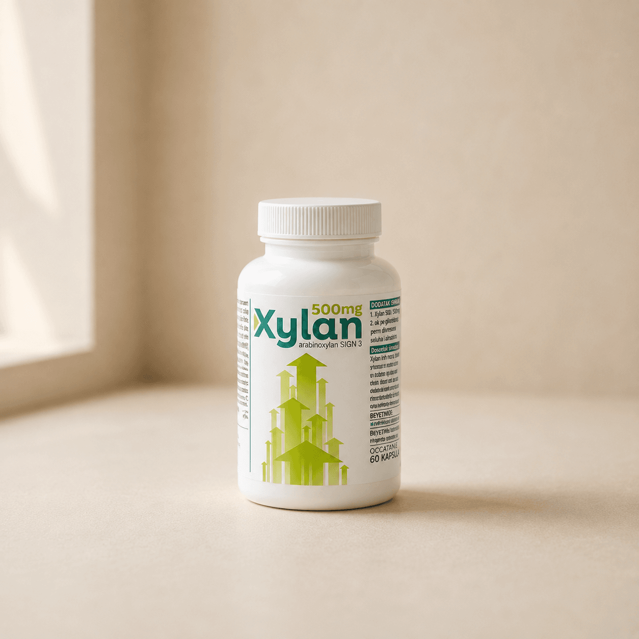 Xylan MGN-3 Arabinoxylan 500 mg – 60 kapsula